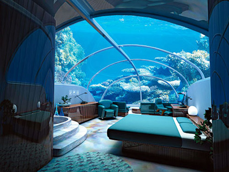 Hôtel sous marin Poséidon Resort aux Iles Fidji