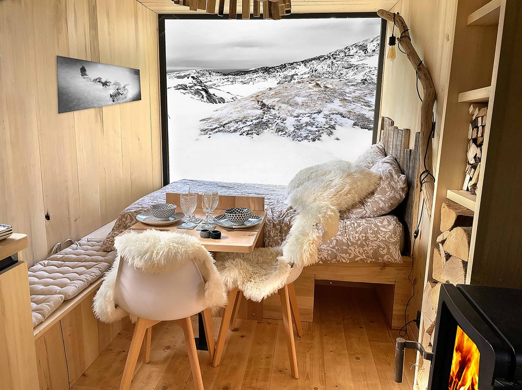 Tiny house, hébergement insolite en station de ski