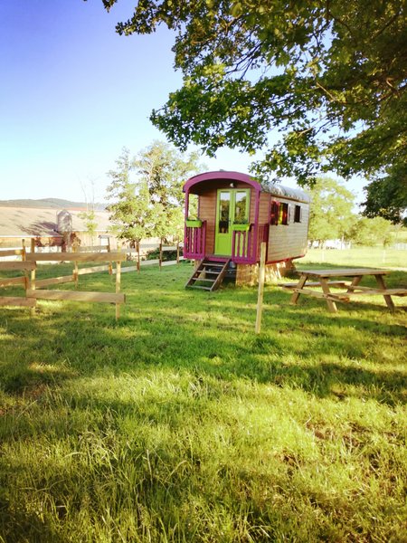 Week-end insolite en famille roulotte